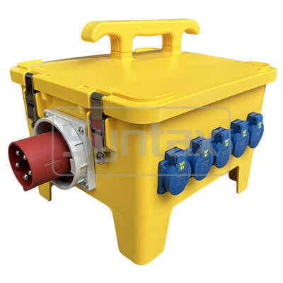 Syntax MP24 IP67 Waterproof Portable Power Distribution Boards 63A Three phase 400v 37*34*33CM