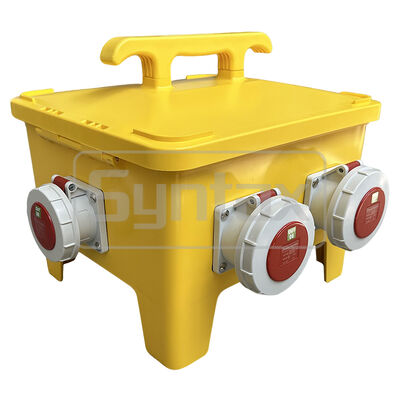Syntax MP24 IP67 Waterproof Portable Power Distribution Boards 63A Three phase 400v 37*34*33CM