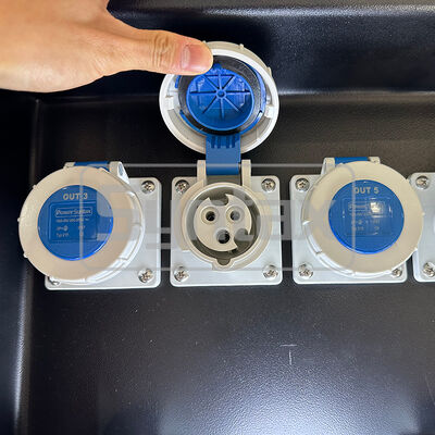 Syntax MD1 Three Phase 100AMP HDPE Portable Distribution Box IP67 Waterproof with Differential Protection