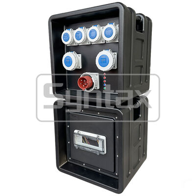 Syntax MD1 Three Phase 32AMP/5P HDPE Portable Distribution Box IP67 Waterproof for Industrial and Event Use