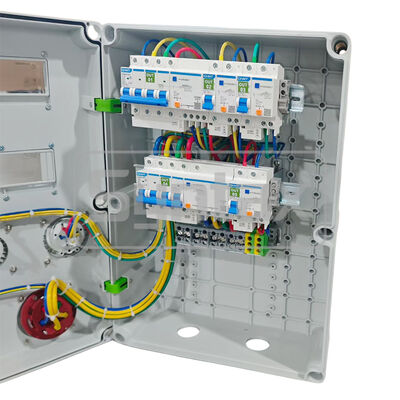 Syntax JS5 Wall-Mounted & Portable Industrial Power Distribution Box 63AMP 3 Phase IP65 Waterproof with RCBO Protected 360*540*180mm