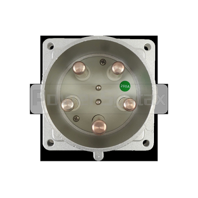 hohe gegenwärtige Platte 200A 5P IP67 brachte Gerätestecker-Stecker PowerSyntax-Nr. 75266 an