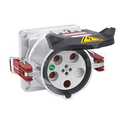 Hohe gegenwärtige industrielle Hochleistungsteilnummer 75241 der Energie-Syntax-4P des Sockel-200A IP67 380V