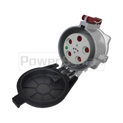 PowerSyntax Hochstrom-Industriesteckdose 5P 250A IP67 380V Heavy Duty Nr. 75131