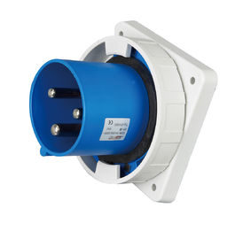 Harte des Plastik125amp Phase Netzstecker-3, an der Wand befestigtes 230v 3 Phasen-Stecker