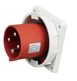 Gerader wasserdichter Stecker-Sockel 400 Volt Nennspannung LÄRM-Vde 0623 Zustimmungs-